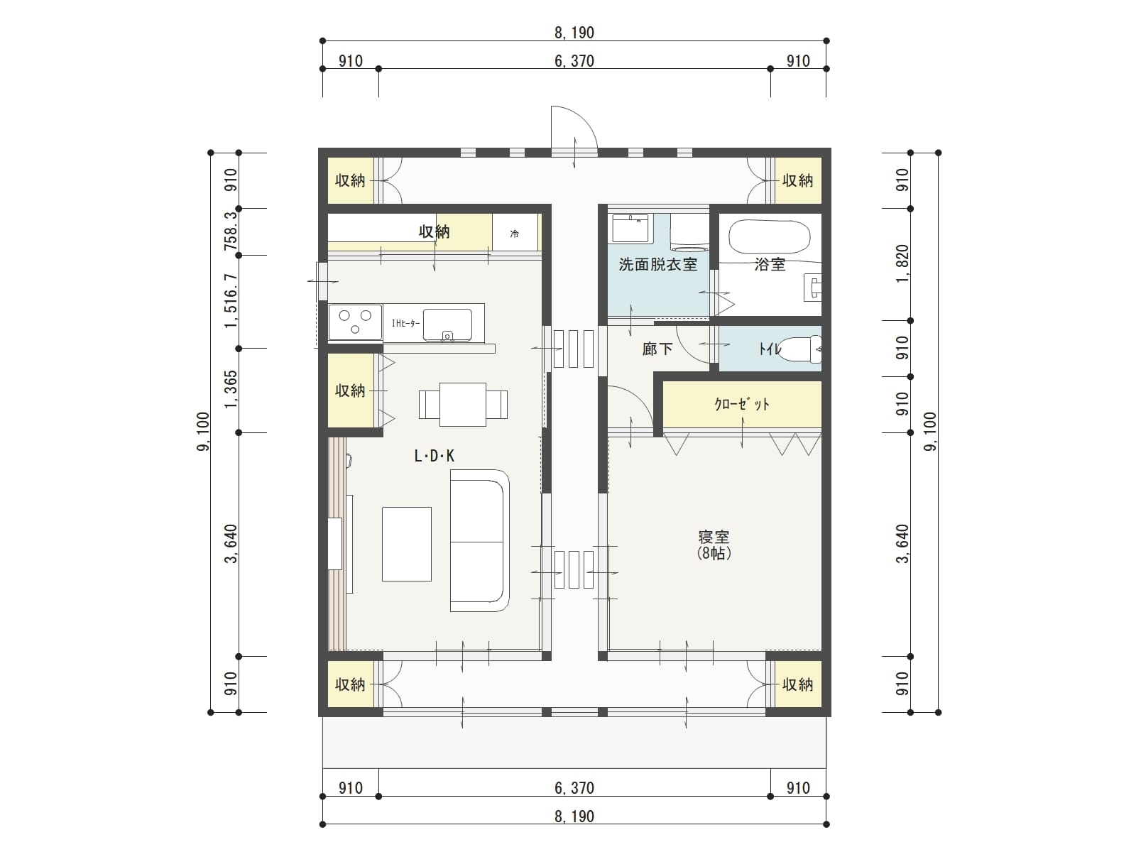 和モダンでおしゃれな平屋が欲しい方へ提案 高気密高断熱化が必須な間取りですけど イエ家いえ